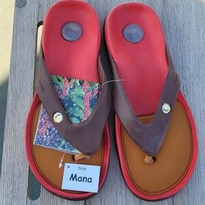 Men's Hawaiian Jellys Slide Thong Flat Sandals Sz 11